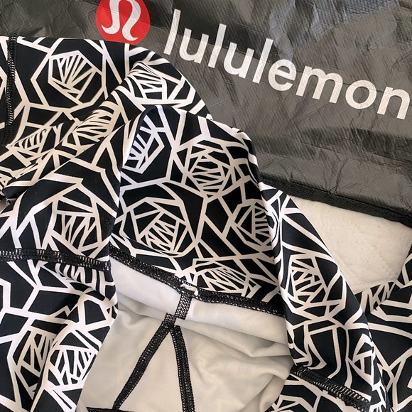 LULULEMON Leggings/ High Times HR Geometric Floral/4 - Picture 4 of 5